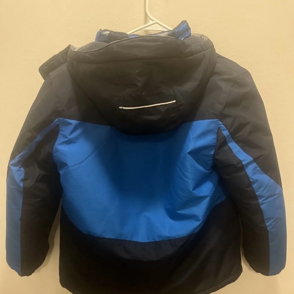 ZeroXposur Boys Light/Dark Blue Torque Systems Jacket Size 14/16 Removable Liner - Picture 2 of 8